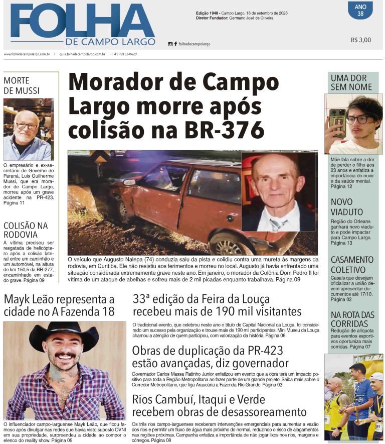  - Folha de Campo Largo