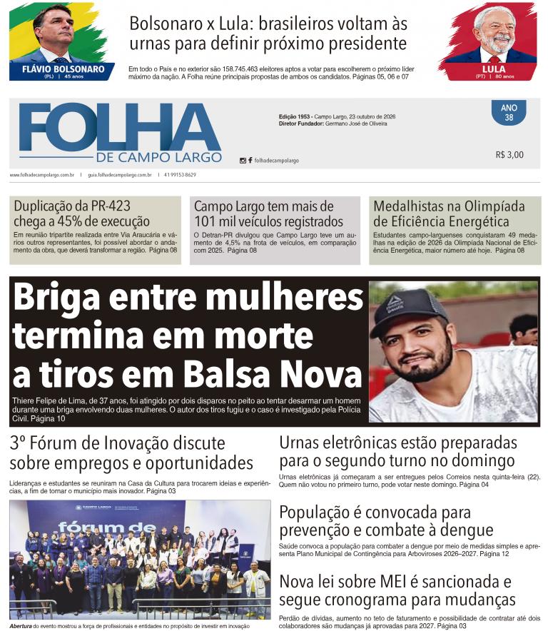  - Folha de Campo Largo