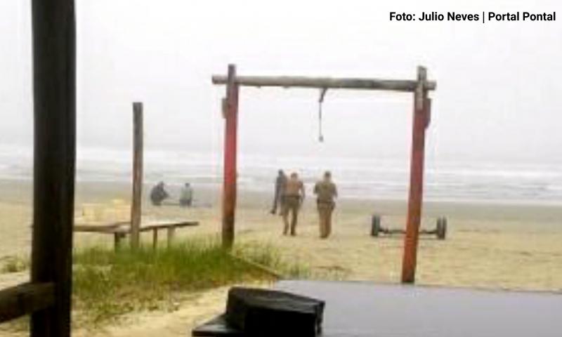 Morador do Campo do Meio encontrado morto à beira mar em Pontal do Paraná