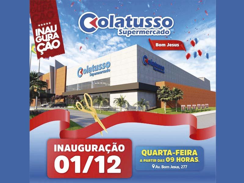 Grande  inauguração do Colatusso  Supermercados Bom Jesus e Show em Movimento para comemorar os 30 anos da rede