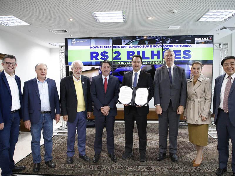 Renault confirma investimento de R$ 2 bilhões na planta de São José dos Pinhais 