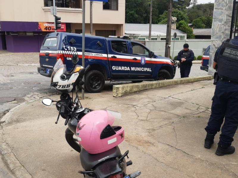 Muralha Virtual de Campo Largo detecta motocicleta furtada em Curitiba 
