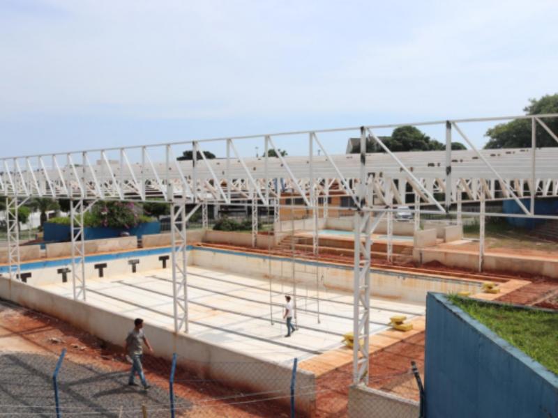 Vila Olímpica terá piscinas aquecidas e cobertura de ginásios reformados