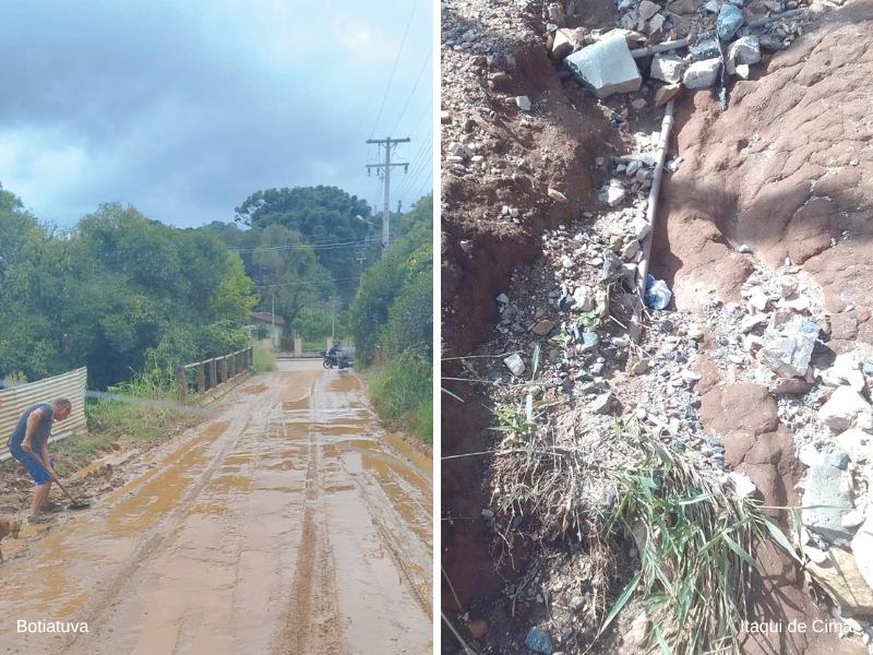 Moradores do Botiatuva e Itaqui  de Cima pedem providências  urgentes para algumas ruas
