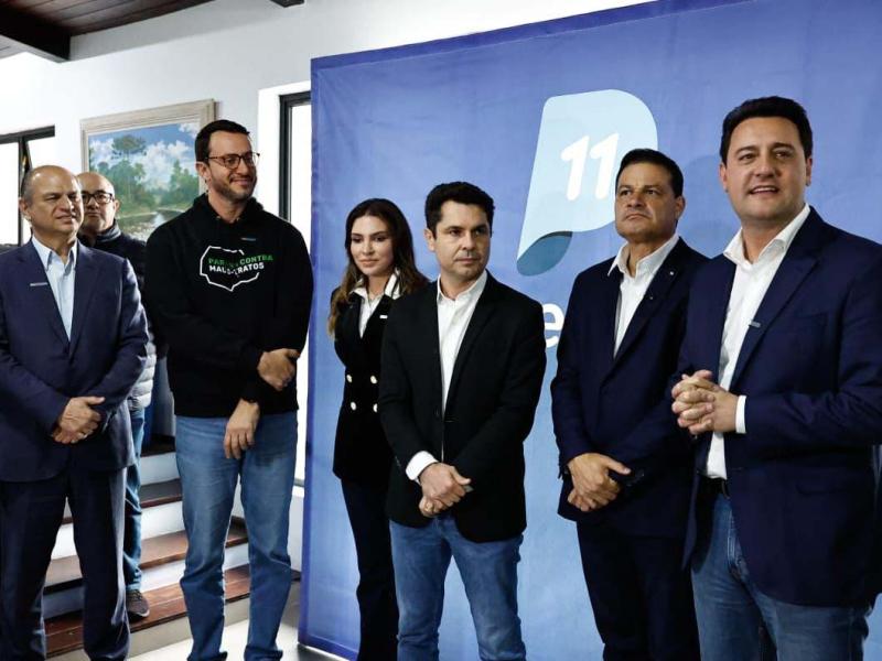 Sandro Alex recebe apoio da federação União Progressista
