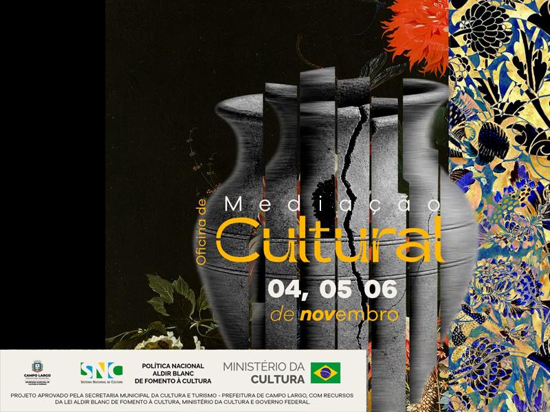 Campo Largo recebe oficina gratuita de mediação cultural em novembro