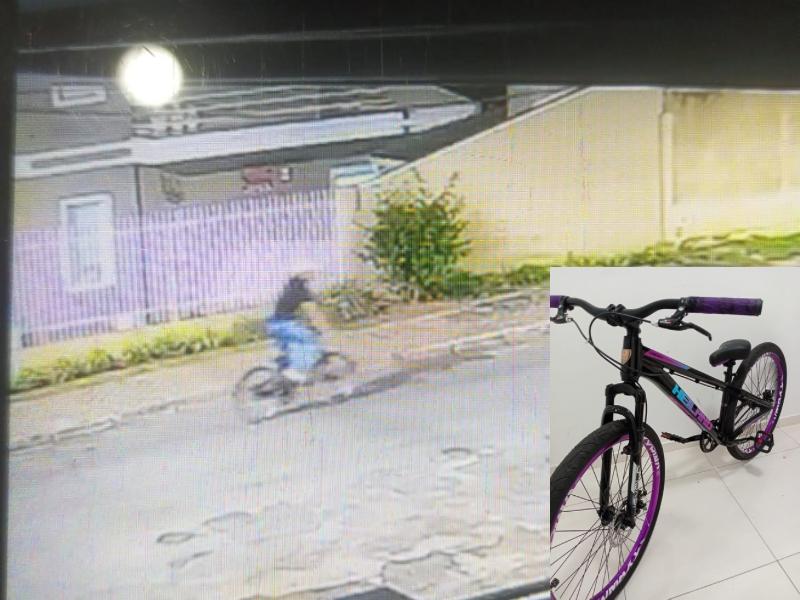 Mãe procura bicicleta roubada do filho de 11 anos em Campo Largo