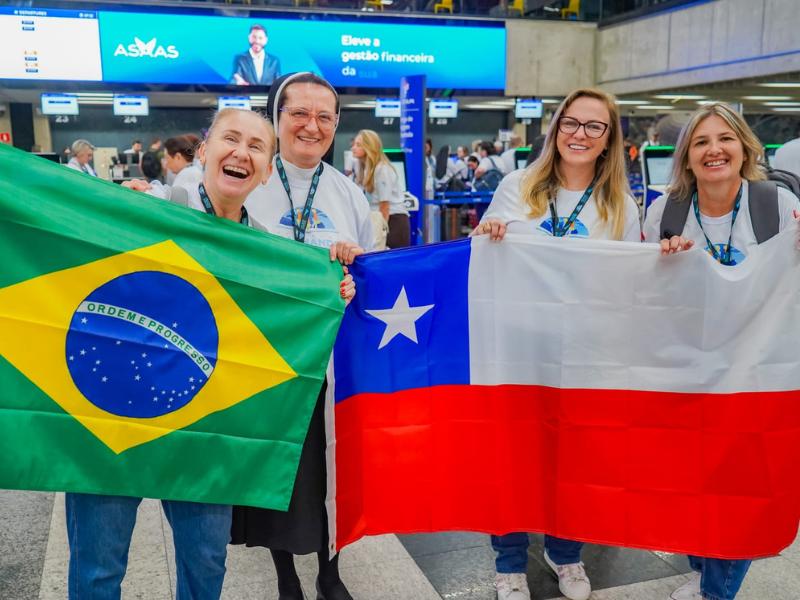 Três diretoras de instituições campo-larguenses participam  do Ganhando o Mundo no Chile
