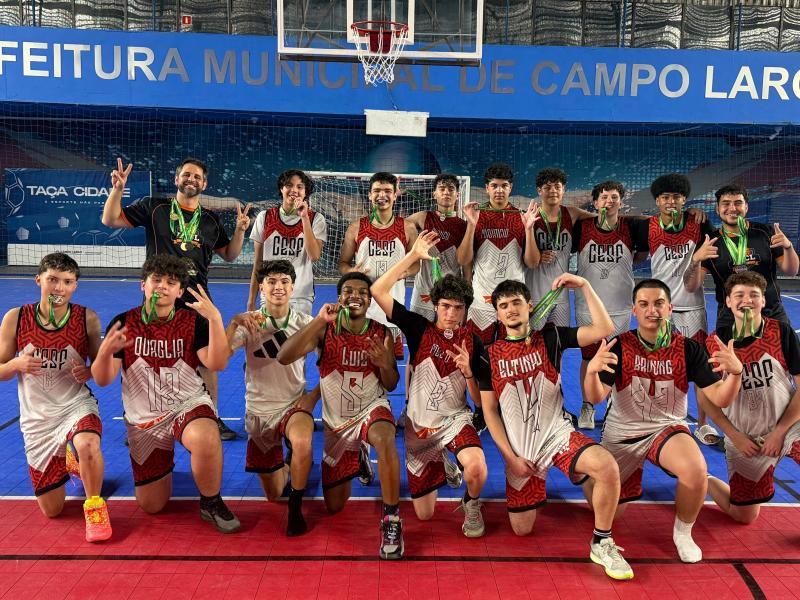 Taça Cidade reúne mais de 140 atletas e fortalece o basquete em Campo Largo