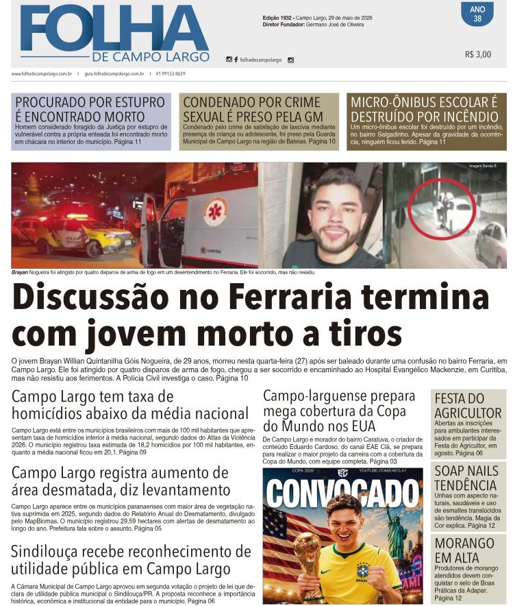 - Folha de Campo Largo