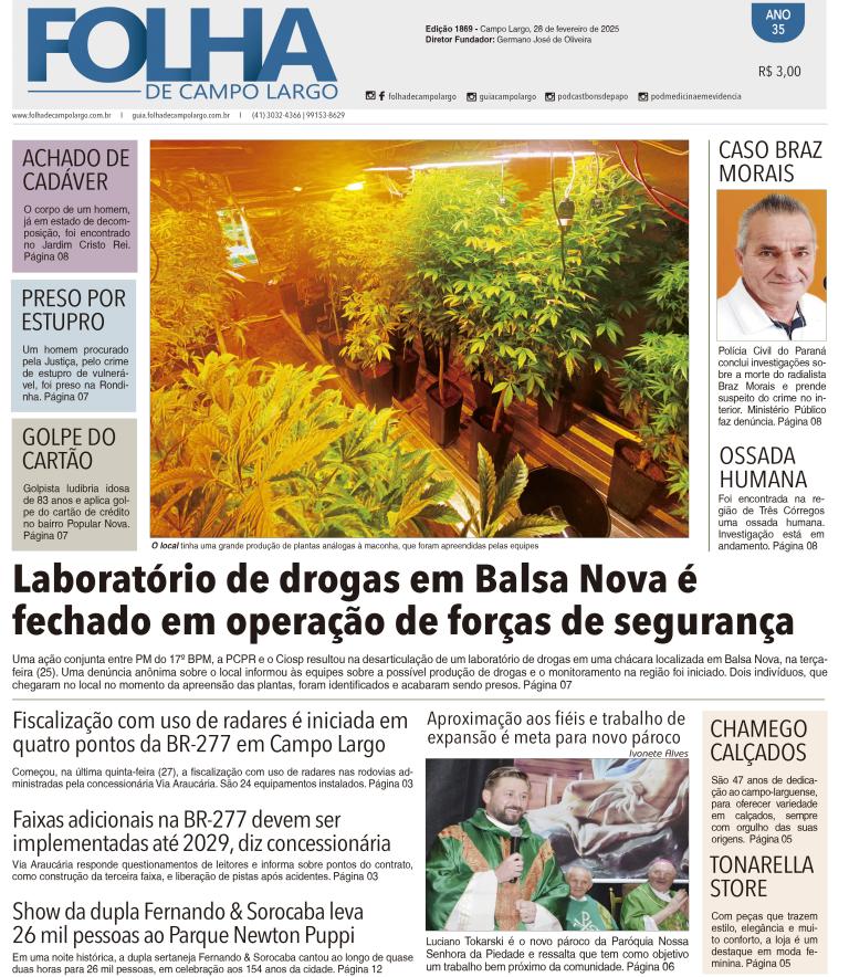  - Folha de Campo Largo