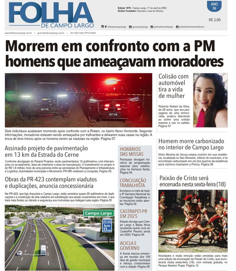  - Folha de Campo Largo