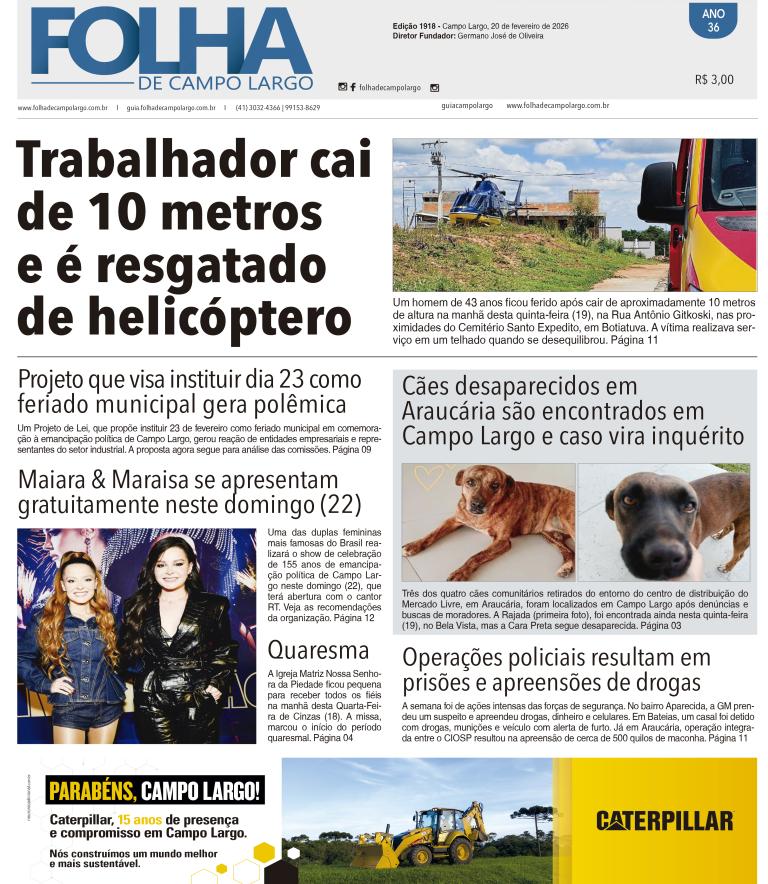  - Folha de Campo Largo