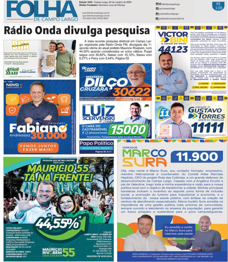  - Folha de Campo Largo