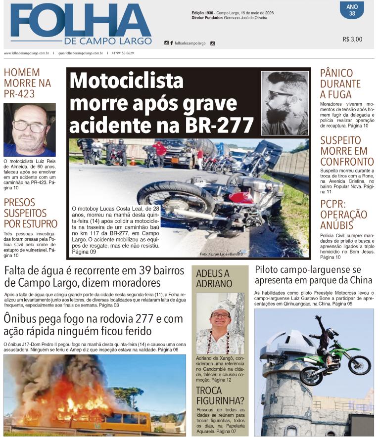  - Folha de Campo Largo