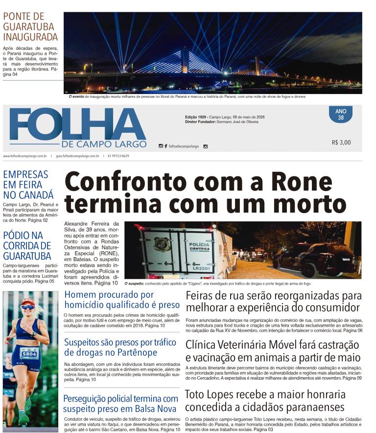  - Folha de Campo Largo