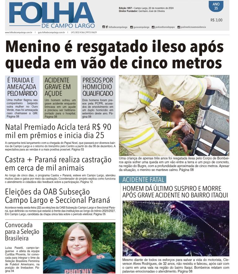  - Folha de Campo Largo