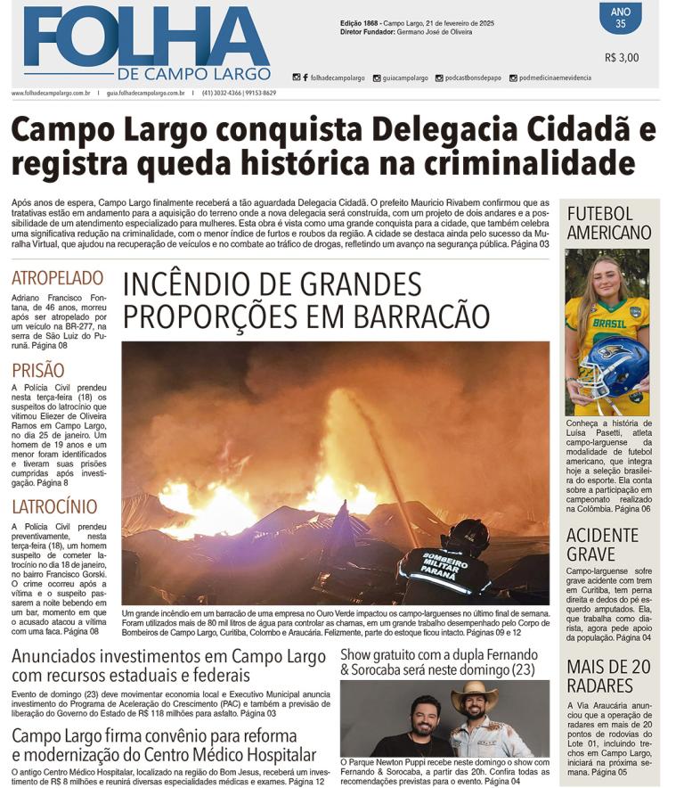  - Folha de Campo Largo