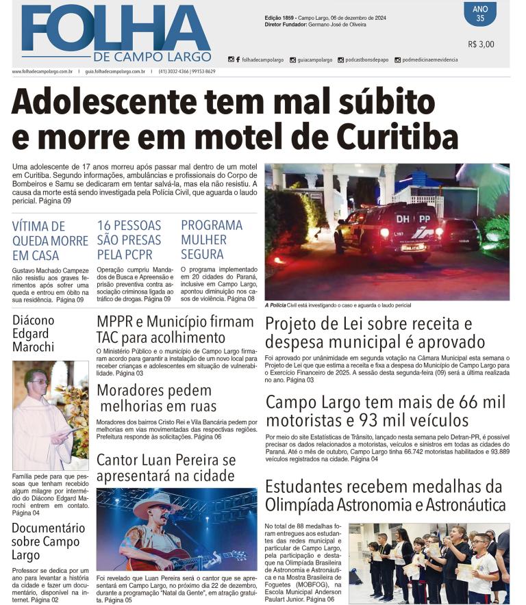  - Folha de Campo Largo