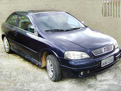Astra com alerta de roubo