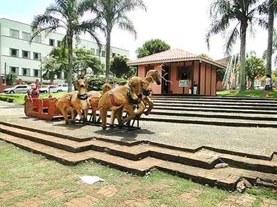 Visitas a Casa do Papai Noel se encerram