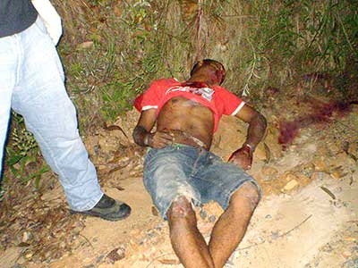 Executado com Tiros na Cabeça no Guabiroba