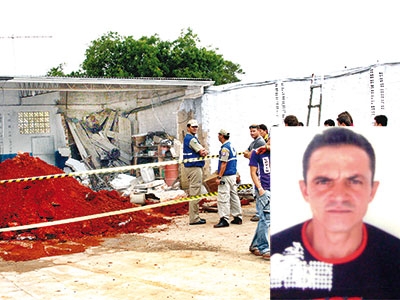 Parede de concreto desaba e mata eletricista 