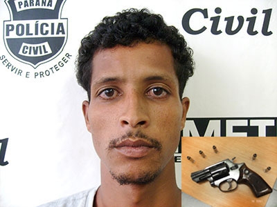 Rapaz é preso por porte ilegal de arma