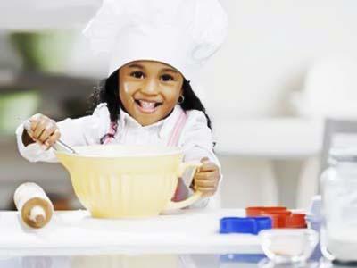 Diversão na cozinha
