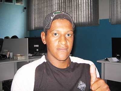 Jovem quilombola