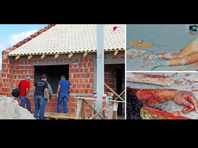 Mulher é trucidada em obra na RMC