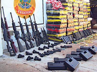 Armas apreendidas