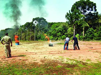 Treinamento Anti-incêndio