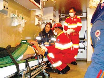 Vítima de acidente