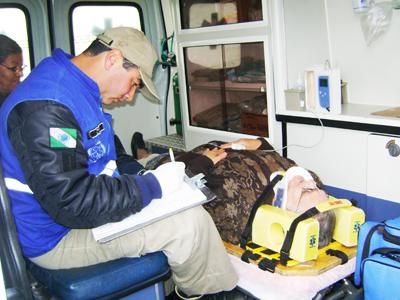 Mulher de 77 anos é atropelada