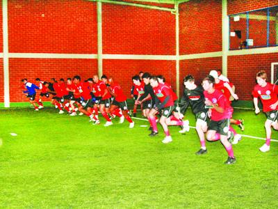 Grecal segue treinando para a A3