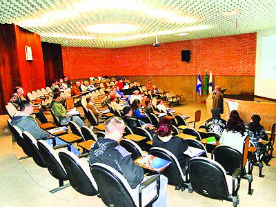 OP realiza reunião com conselheiros