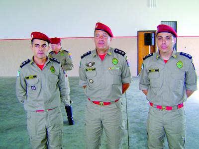 Troca de comando no Corpo de Bombeiros