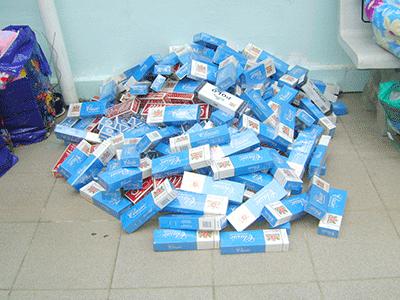 Suspeito de vender cigarro contrabandeado é preso