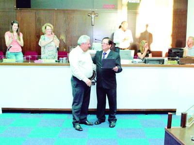 Câmara Municipal de Campo Largo homenageia  Laboratório Flomenbaum