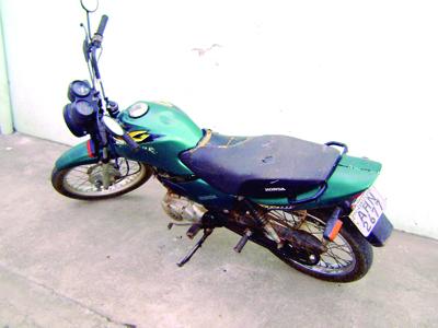 PM apreende motocicleta adulterada 