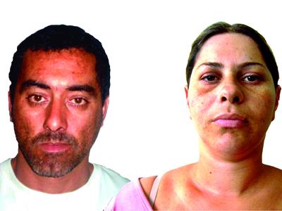 Casal suspeito de aplicar golpes é preso