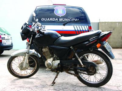 Motocicleta estava com placa de Caminhonete S-10