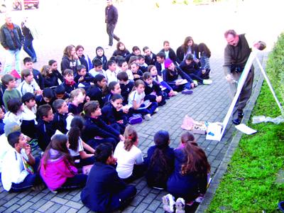 Alunos do Sagrada visitam Museu e têm aula de Pintura