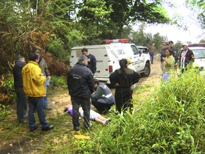 Mulher encontrada morta na Estrada da Ratada