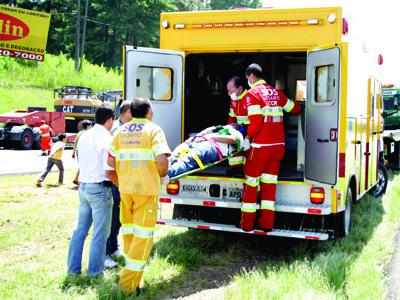 Atropelado por motocicleta na BR-277