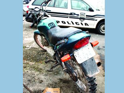 GM prende homem conduzindo moto com chassi e motor adulterado