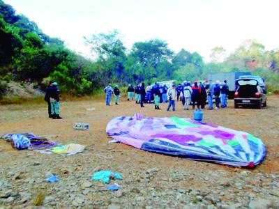 Polícia Ambiental prende baloeiros 