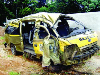 Grave acidente em São Luiz do Purunã