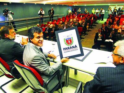 Brasão do Paraná já é a nova marca do Governo do Estado